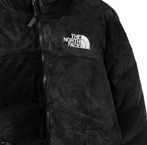 Ao Supreme x The North Face Suede Nuptse Padded Jacket 'Black' NF0A875NO9Y