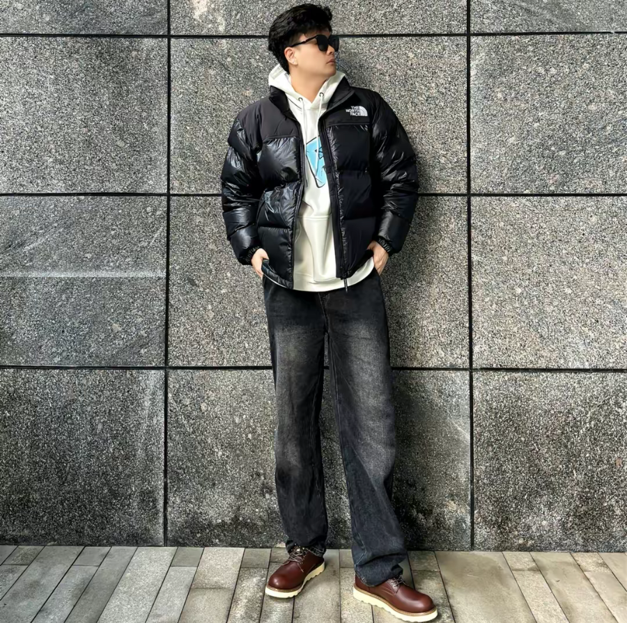 Áo The North Face Novelty Nuptse Down ‘Black’ NJ1DP62J