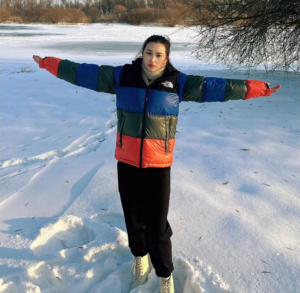 Ao The North Face Novelty Nuptse Down Jacket 'Multi' NJ1DL50J