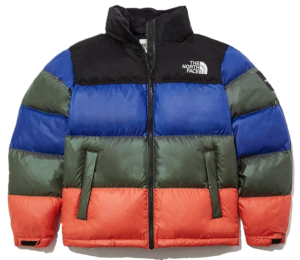 Ao The North Face Novelty Nuptse Down Jacket 'Multi' NJ1DL50J