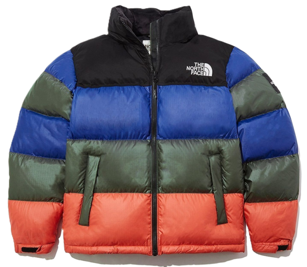 Ao The North Face Novelty Nuptse Down Jacket 'Multi' NJ1DL50J