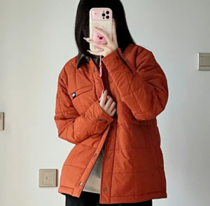 Ao The North Face RVS V Nuptse 'Dark Orange' NJ3NP54C