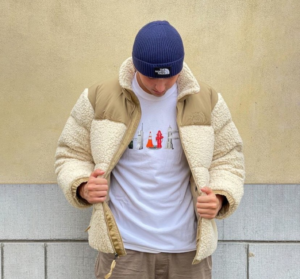 Ao The North Face Sherpa Nuptse Jacket 'Kelp Tan' NF0A5A84-11G