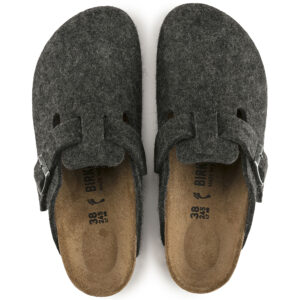 Dep Birkenstock Boston Wool Felt ' Anthracite' 160373