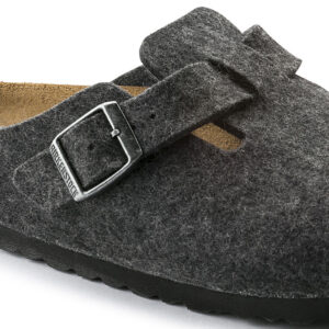 Dep Birkenstock Boston Wool Felt ' Anthracite' 160373