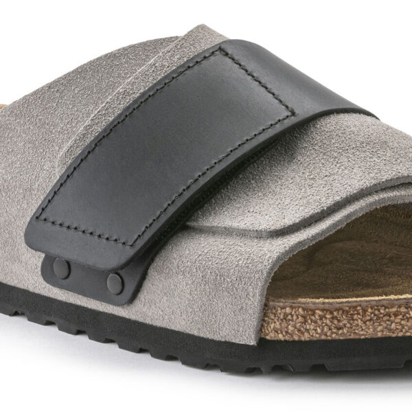 Dep Birkenstock Kyoto Nubuck Suede 'Gray' 1022352