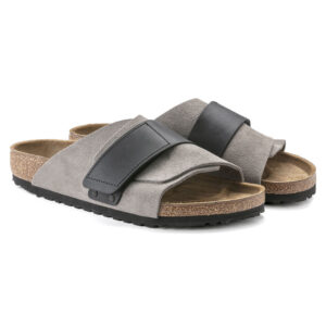 Dep Birkenstock Kyoto Nubuck Suede 'Gray' 1022352