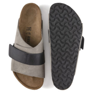 Dep Birkenstock Kyoto Nubuck Suede 'Gray' 1022352