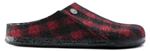 Dep Birkenstock Zermatt Shearling 'Plaid Red' 1017542