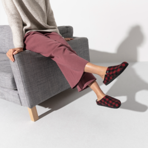 Dep Birkenstock Zermatt Shearling 'Plaid Red' 1017542