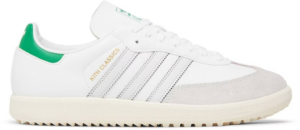 Giay Adidas x Kith Samba Spikeless Golf 'White Green' IG5711