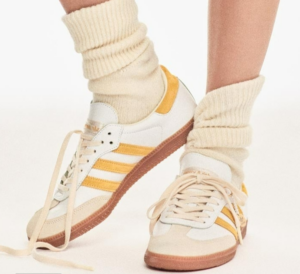 Giay Adidas x Sporty & Rich Samba OG 'White Bold Gold' IF5661