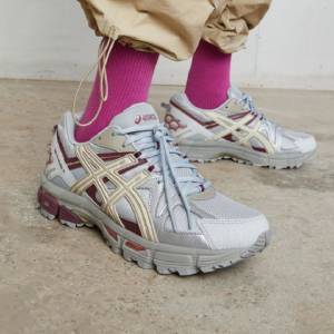 Giay Asics Gel-Kahana 8 Functional Low Tops Gray 'Grey Red' 1011B109-025