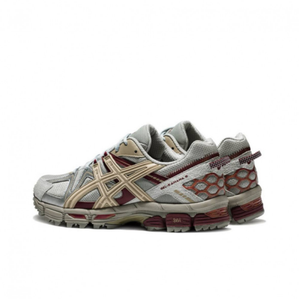 Giay Asics Gel-Kahana 8 Functional Low Tops Gray 'Grey Red' 1011B109-025