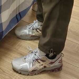 Giay Asics Gel-Kahana 8 Functional Low Tops Gray 'Grey Red' 1011B109-025