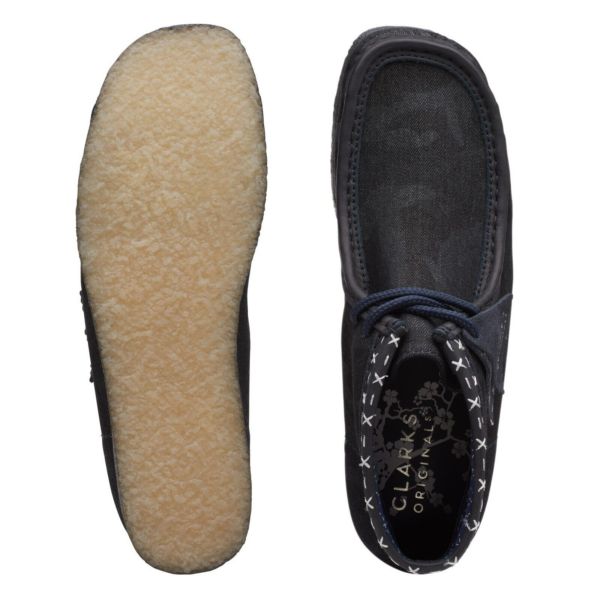 Giay Clarks Originals Wallabee 'Denim Blue' 26168811