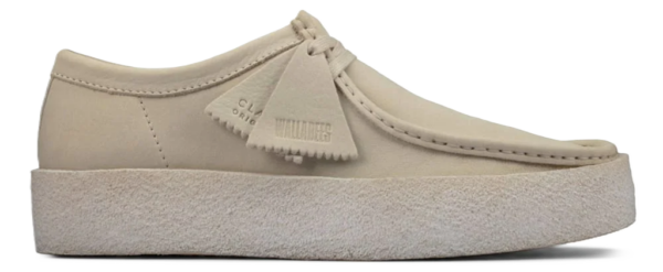 Giay Clarks Originals Wallabee 'White Nubuck' 26158153