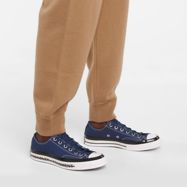 Giay Converse x Fragment Design x Moncler Chuck 70 Low 'Insignia Blue' 172323C