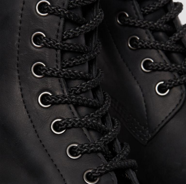 Giay Dr.Martens 1460 Pascal Waxed Full Grain Leather 'Black' 30666001