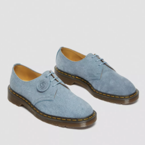 Giay Dr.Martens 1461 Made In England Nubuck 'Blue' 27365400