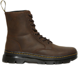 Giay Dr.Martens Combs Crazy Horse Leather 'Brown' 26006207