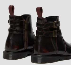 Giay Dr.Martens Flora Arcadia Leather 'Cherry ' 25964600