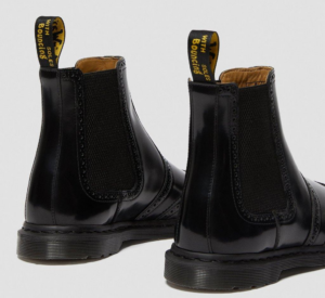 Giay Dr.Martens Graeme Brogue Leather 'Black' 26586001