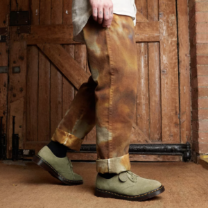 Giay Dr.Martens Smiths Suede Dress 'Pale Olive' 30564358