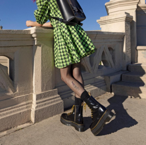 Giay Dr.Martens Vegan Jadon Boot Max 'Black' 27292001