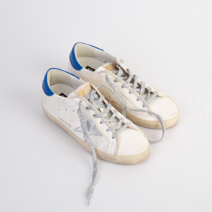 Giay Golden Goose Superstar 'Cream Blue' GWF00101-F004099-15422