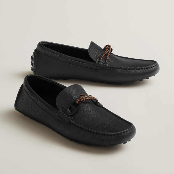 Giay Hermes Alessandro Loafer 'Black' H232859ZH01415