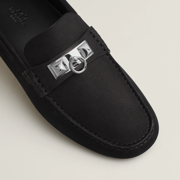 Giay Hermes Irving Loafer 'Black' H231933ZH02430