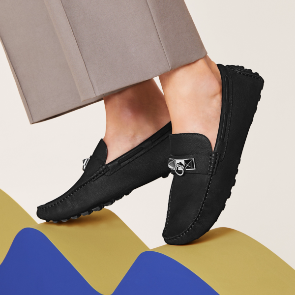 Giay Hermes Irving Loafer 'Black' H231933ZH02430