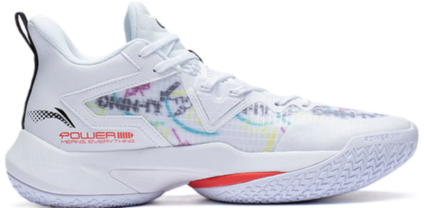 Giay Lining Power 8 Mid 'White Red Black' ABPS073-3