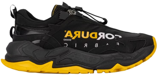 Giay Mizuno GM 3 'Black Yellow' D1GH222202