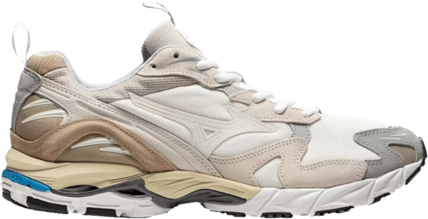 Giay Mizuno Wave Rider 10 Premium 'White Beige' D1GA222606