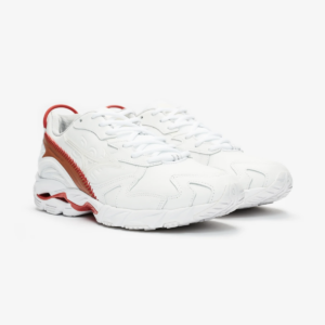 Giay Mizuno Wave Rider 10 x DOE 'White Red' D1GD201001
