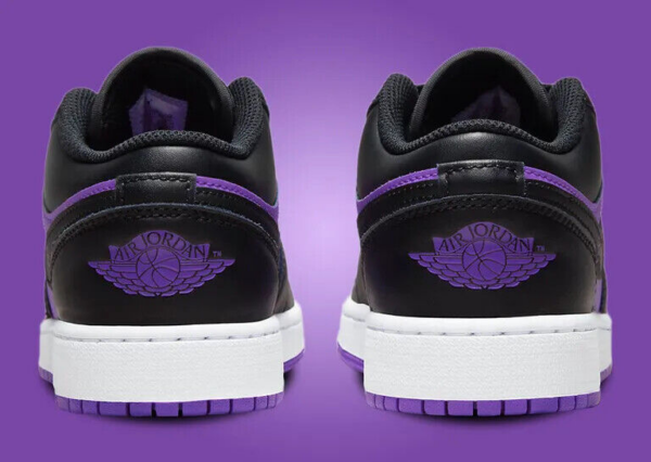 Giay Nike Air Jordan 1 Low GS 'Purple Venom' 553560-505