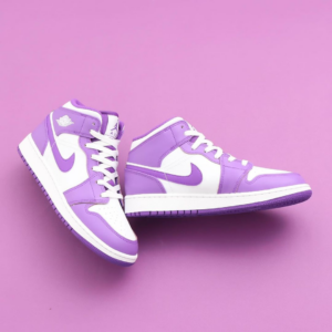 Giay Nike Air Jordan 1 Mid GS 'Purple Venom' DQ8423-511