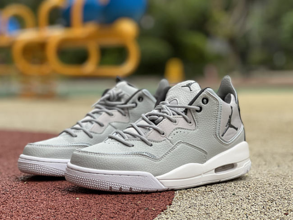 Giay Nike Air Jordan Courtside 23 'Grey Black' AR1002-002