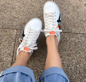 Giay Onitsuka Tiger DD Trainer 'White Black Red' 1183B479-100