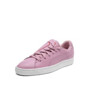 Giay Puma Basket Crush Emboss 'Pale Pink' 369595-03