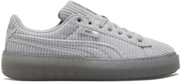 Giay Puma Basket Platform 'Lightweight Grey' 384232‑02
