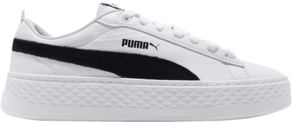Giay Puma Smash Platform L 'White Black' 366487‑12