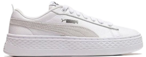 Giay Puma Smash Platform Low 'White' 366487-06