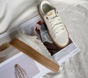 Giay Puma Smash Platform SD 'Birch Gum' 366488-03