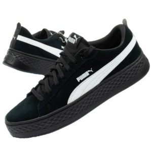 Giay Puma Smash Platform SD 'Black White' 366488-02
