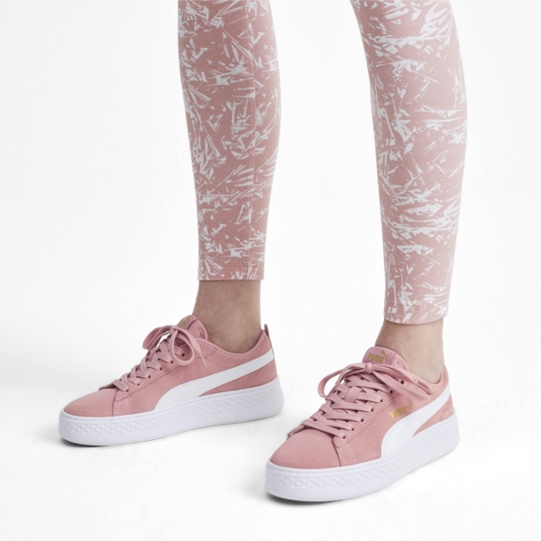 Giay Puma Smash Platform SD 'Bridal Rose' 366488-10