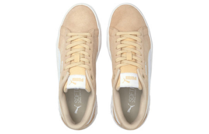 Giay Puma Smash Platform V2 Suede 'Khaki White' 373037-06