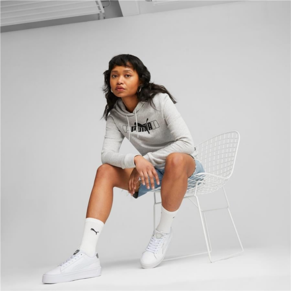 Giay Puma Smash Platform V3 Pop Up Metallics 'White' 392504-02